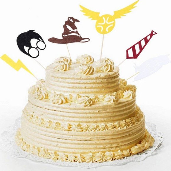 Harry Potter Birthday Banner & cupcake toppers - Picture 4 of 8
